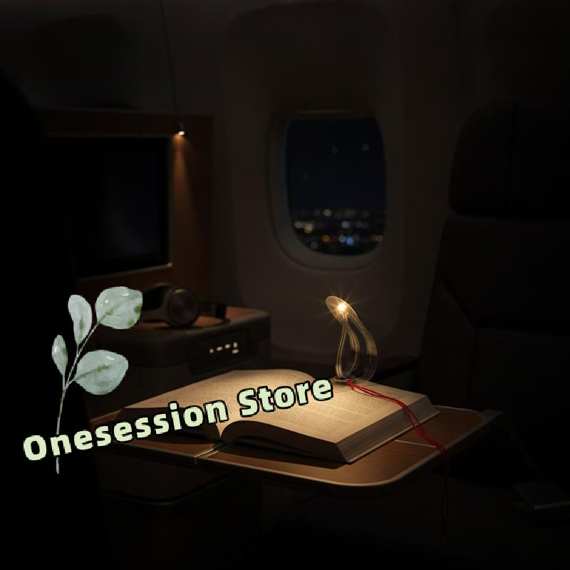 Travel Reading Accessories - 超薄型LEDブックマーク読書灯 コンパクトで持ち運び可能 学生向け 夜間読書 学習 旅行用