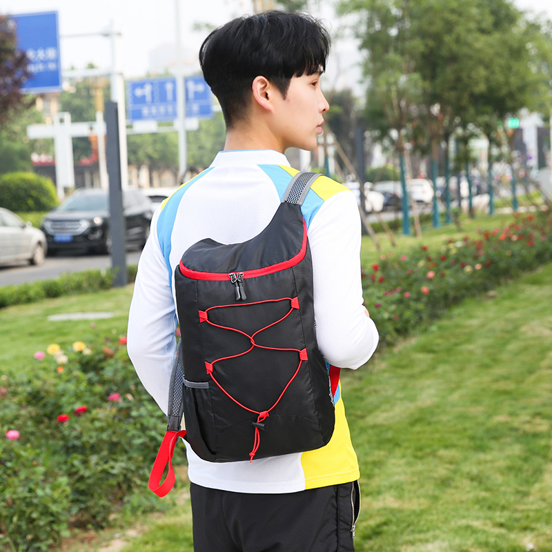 Packable Daypack Foldable - 折りたたみ式ハイキングバックパック 軽量 防水 アウトドア 旅行用デイパック パッカブル