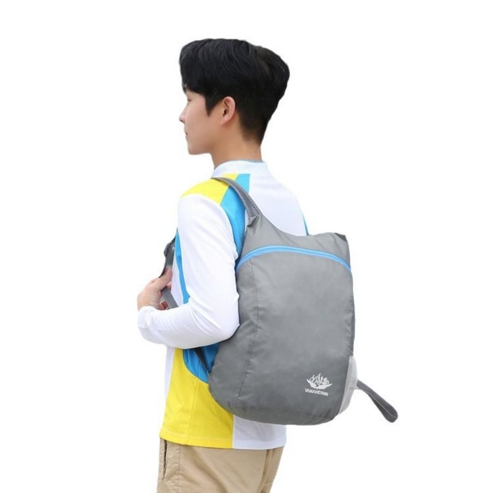 Packable Daypack Foldable - 20L 大容量登山パッカブルバックパック軽量超軽量スポーツ旅行デイパックバッグ折りたたみ防水