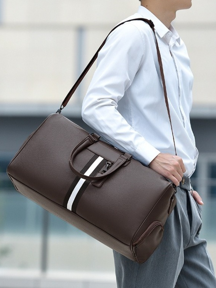 ファッションシングルショルダークロスボディバッグ、出張用、独 - Shoe Bag Travel のレビューと価格