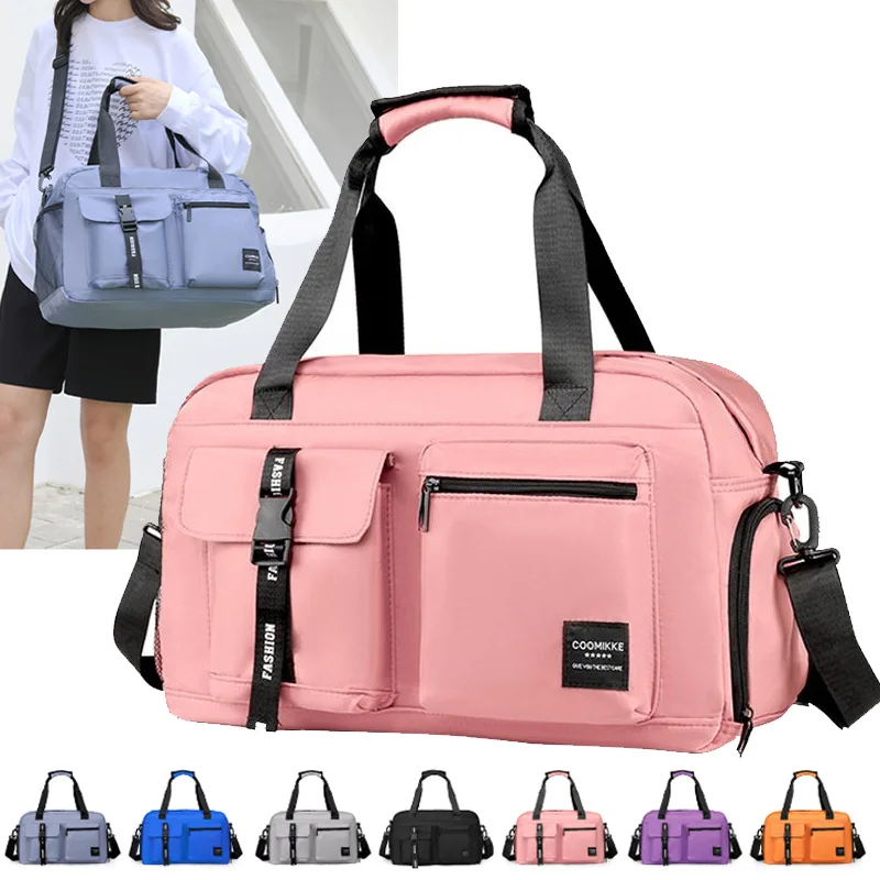 大型フィットネスバッグスポーツハンドバッグ女性ドライウェット - Shoe Bag Travel のレビューと価格