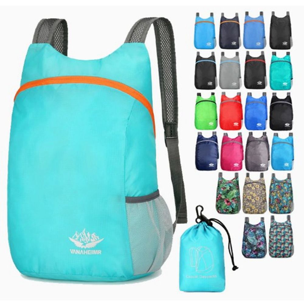 8 色ナノ防水折りたたみ軽量パッカブルバックパック旅行デイパ - Packable Daypack Foldable のレビューと価格