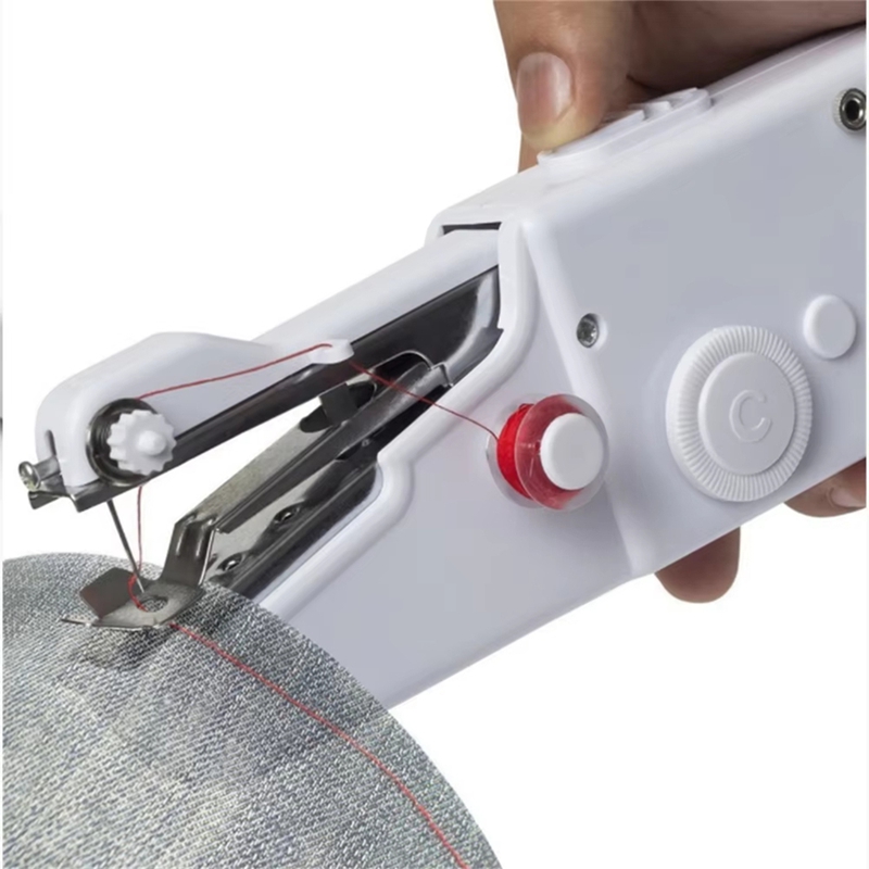 ミニミシン ハンドヘルドポータブル電動ミシン 裁縫手芸用 家 - Travel Accessories To Sew のレビューと価格