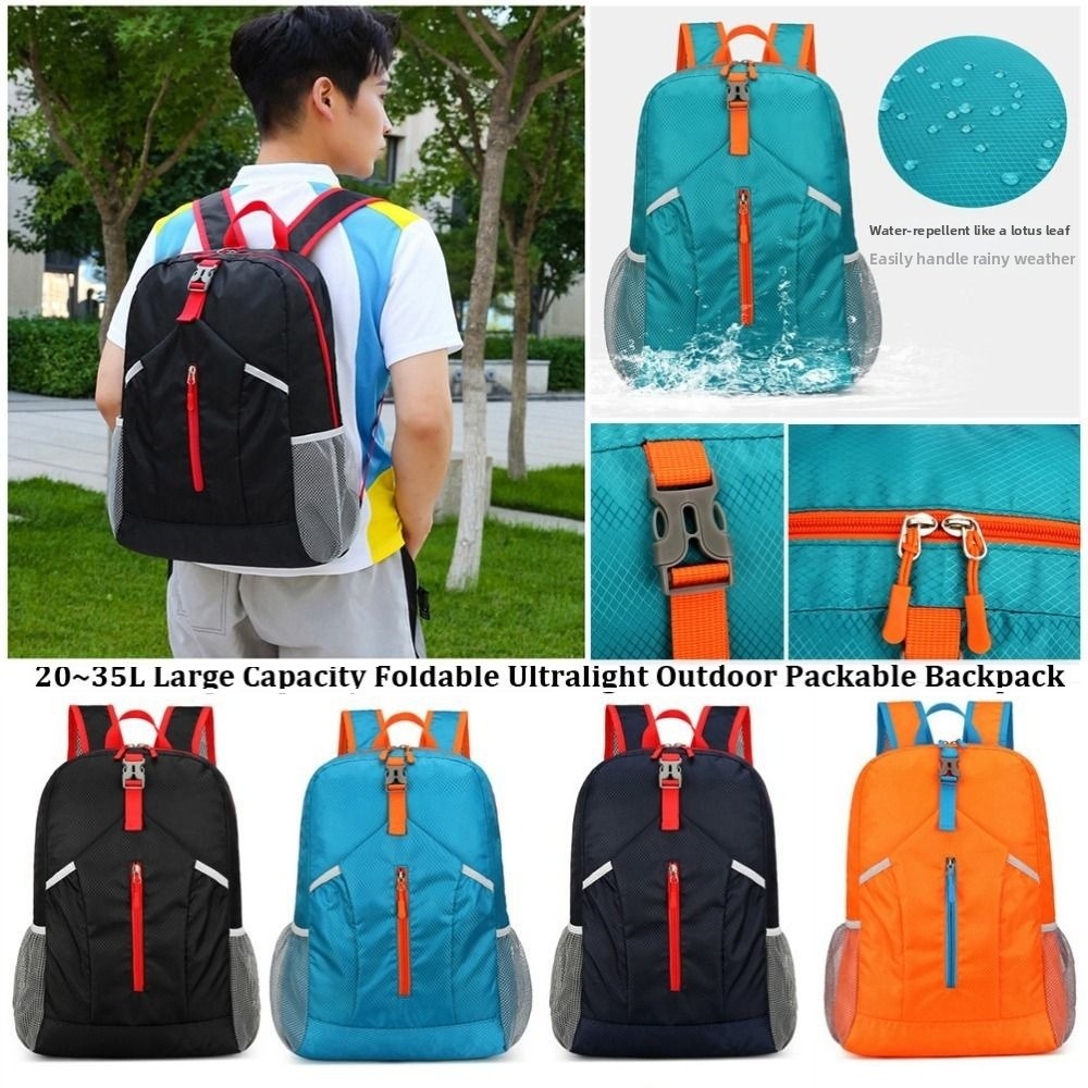 新しい 20 〜 35L パッカブルバックパック折りたたみ超 - Packable Daypack Foldable のレビューと価格