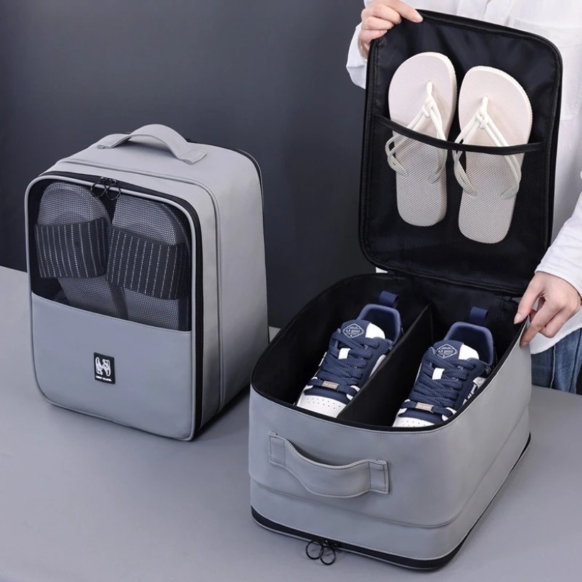 旅行用靴収納バッグ 吊り下げ式オーガナイザー 家庭用 リビン - Shoe Bag Travel のレビューと価格