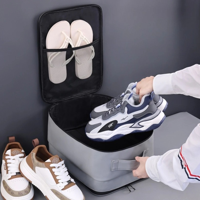 旅行用靴収納バッグ 吊り下げ式オーガナイザー 家庭用 リビン - Shoe Bag Travel のレビューと価格