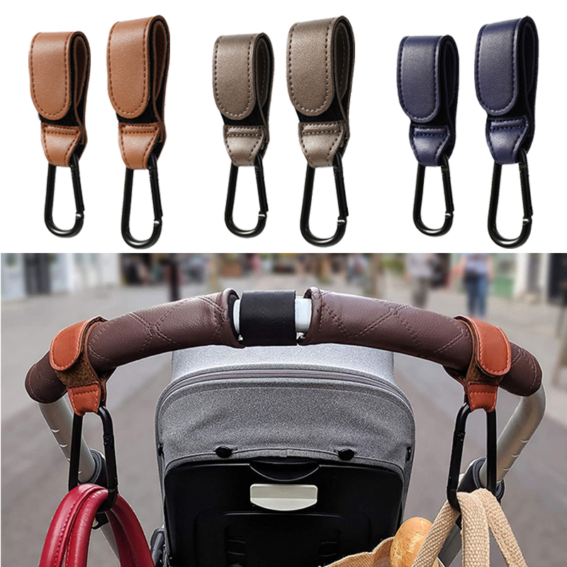 ベビーカーフックファッション Pu レザー調節可能なベビーカ - Travel Accessories For 2 Year Old のレビューと価格
