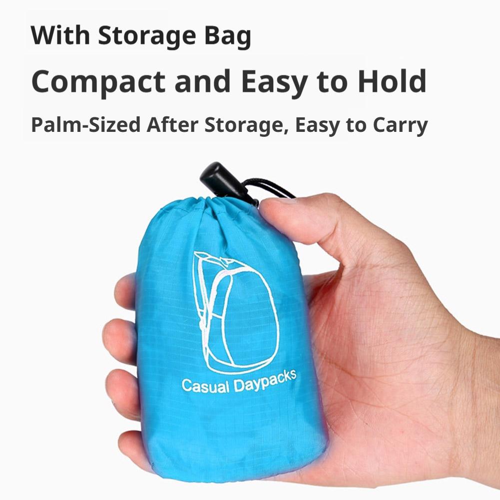 アウトドアハイキングバッグ 軽量パッカブルバックパック 折り - Packable Daypack Foldable のレビューと価格