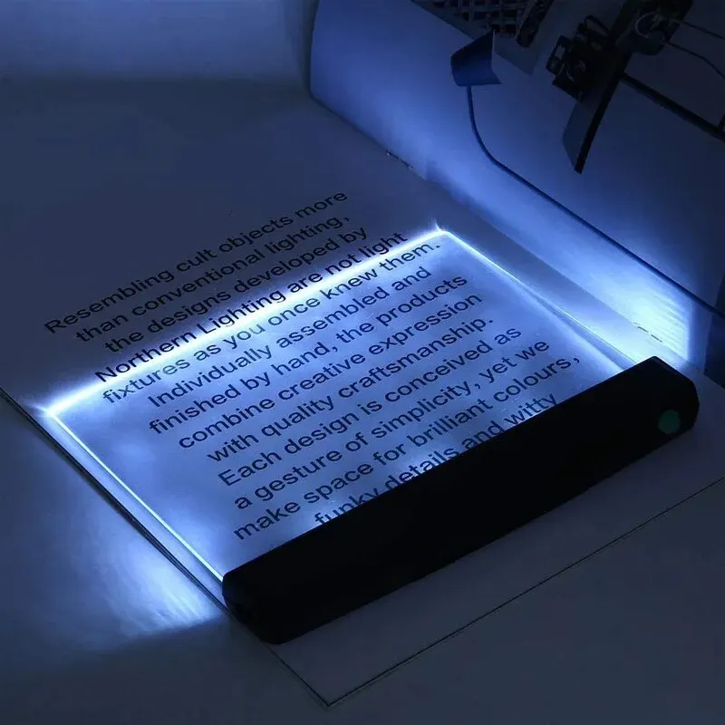 ベッドで読書するためのLEDブックライト、フラットパネルの目 - Travel Reading Accessories のレビューと価格