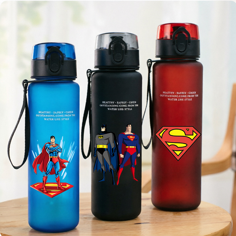 650 ミリリットルスーパーマンスポーツウォーターボトル女性 - Portable Travel Kettle のレビューと価格