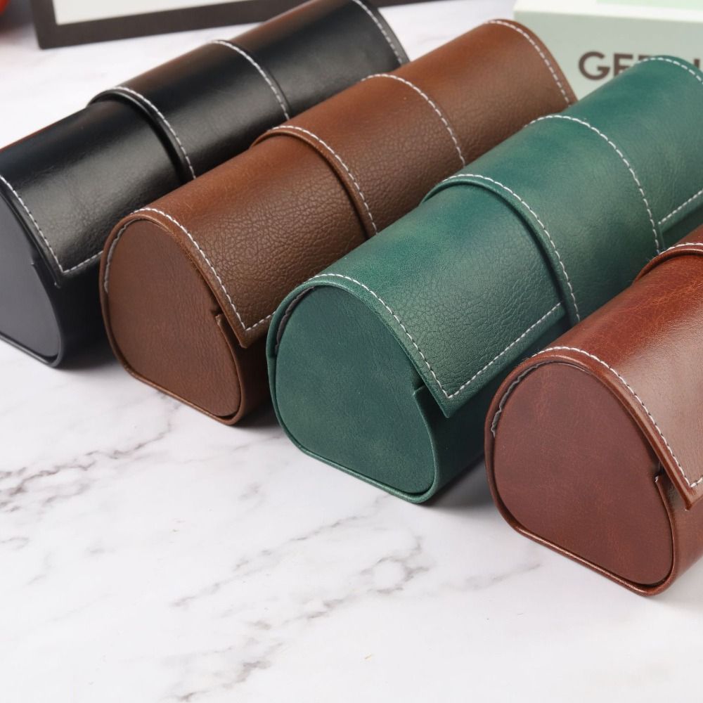磁気閉鎖眼鏡ケース落下防止きちんとしたステッチサングラスホル - Travel Reading Accessories のレビューと価格