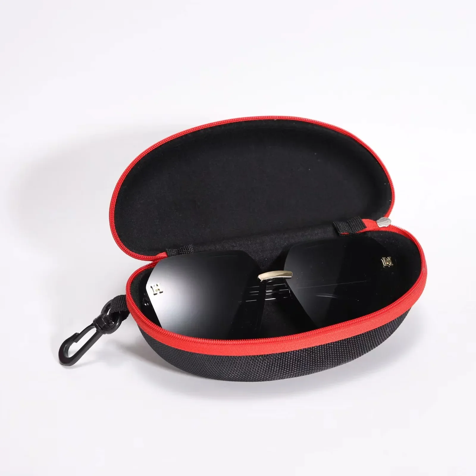 ユニセックスフック付きポータブル保護ジッパー,眼鏡,収納ボッ - Travel Reading Accessories のレビューと価格