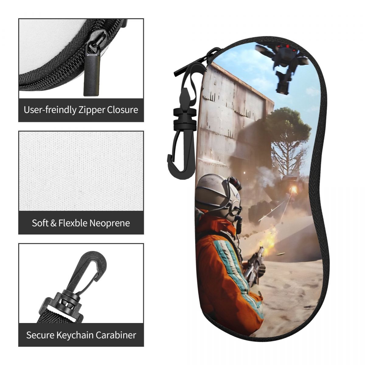 ARC レイダーズ メガネケース トラベルゲーム 読書用収納 - Travel Reading Accessories のレビューと価格