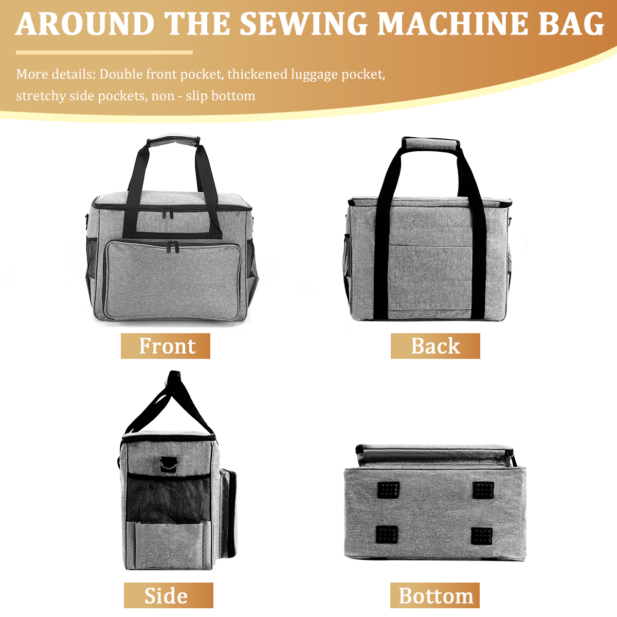 KOKNIT ミシンキャリングケース 収納バッグ 大容量 ミ - Travel Accessories To Sew のレビューと価格