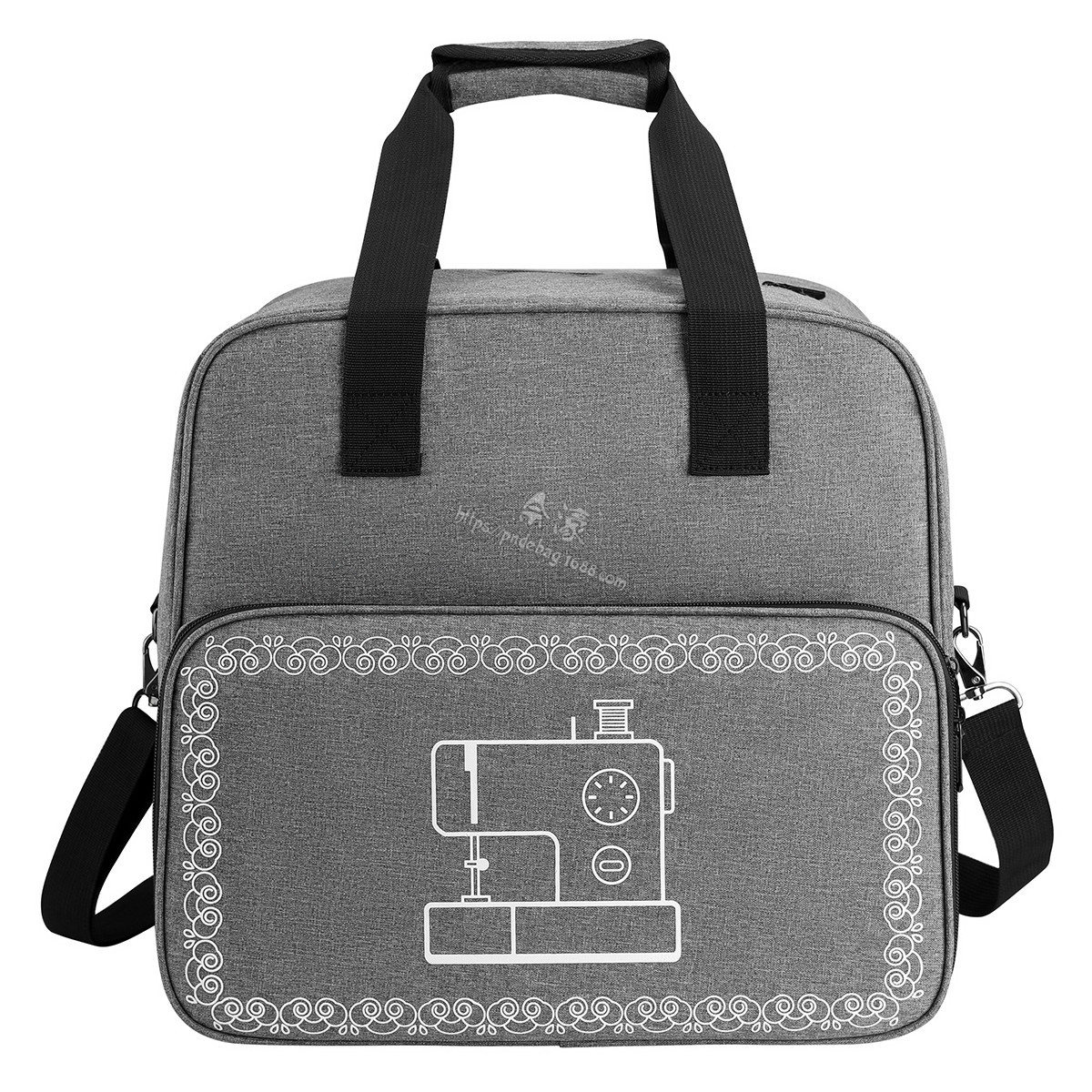 大型ミシンバッググレーカラー収納袋トート多機能ポータブル旅行 - Travel Accessories To Sew のレビューと価格