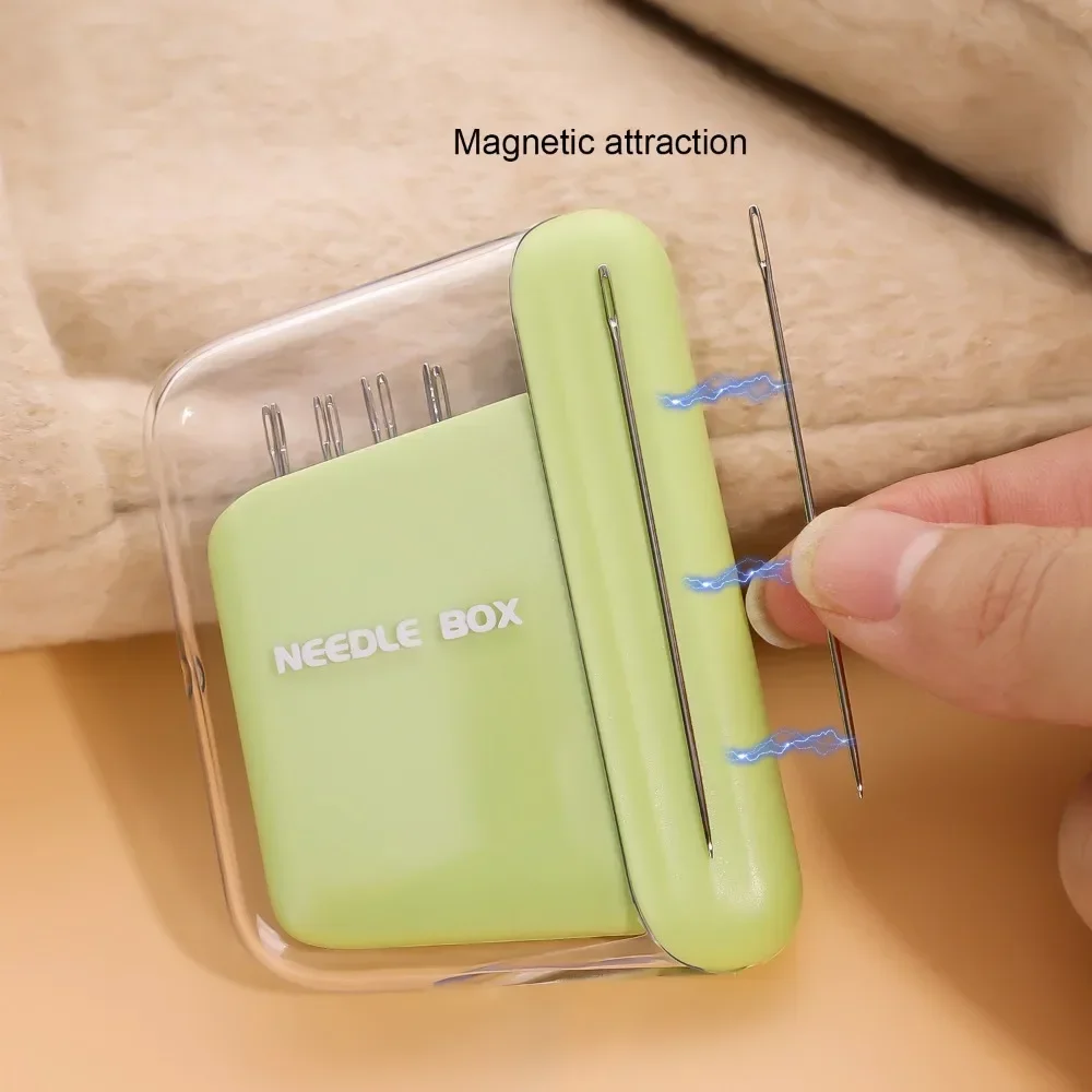 ポータブル新しい磁気針箱高品質家庭用縫製アクセサリー収納ツー - Travel Accessories To Sew のレビューと価格