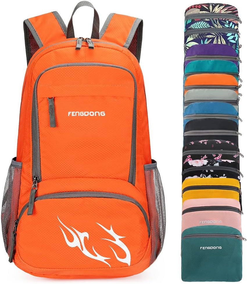 FENGDONG 35L 軽量折りたたみ式防水パッカブルトラ - Packable Daypack Foldable のレビューと価格