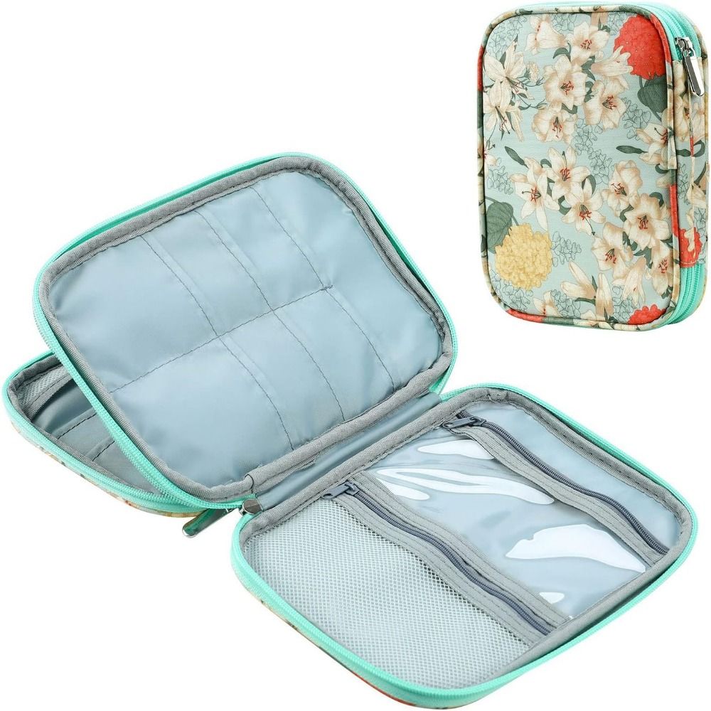 編み針用収納バッグ,ニット針,かぎ針編みのケース,トラベルケ - Travel Accessories To Sew のレビューと価格