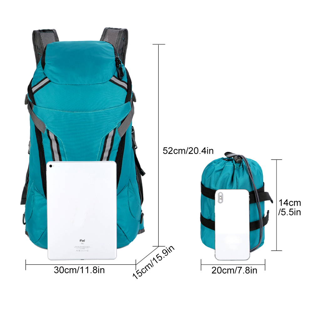 1 個折りたたみ式ハイキングバックパック女性男性用小型バック - Packable Daypack Foldable のレビューと価格